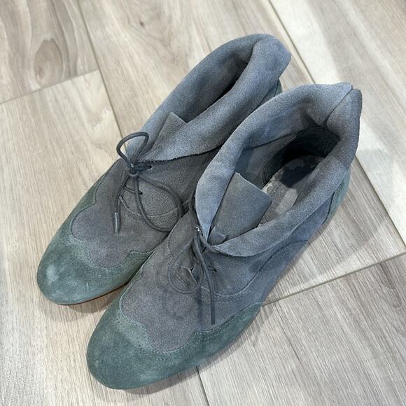 Wolverine 1000 mile bettula in blue gray suede wingtip chukka boots size… - Picture 7 of 8